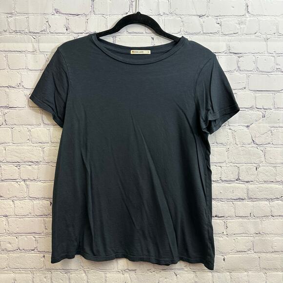 Marine Layer Tops - Marine Layer Crew Neck Basic Tee Shirt Navy Blue Women's Small